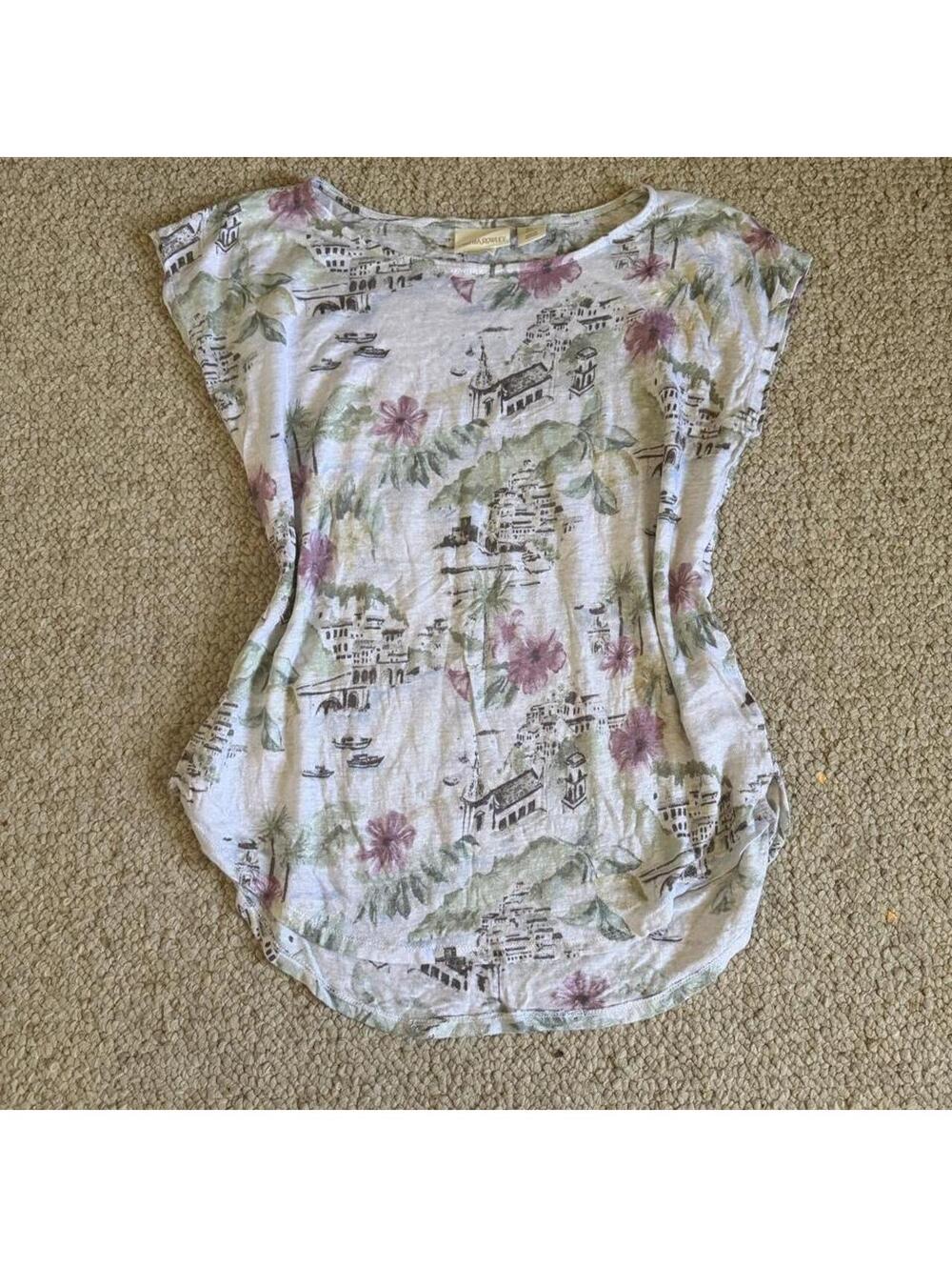 Cynthia Rowley linen blouse